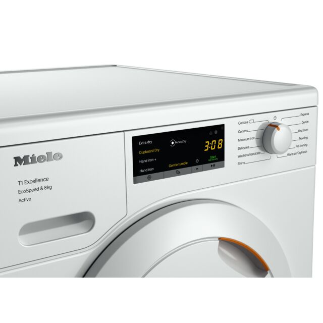MIELE TEA525WP 8kg Heat Pump Tumble Dryer