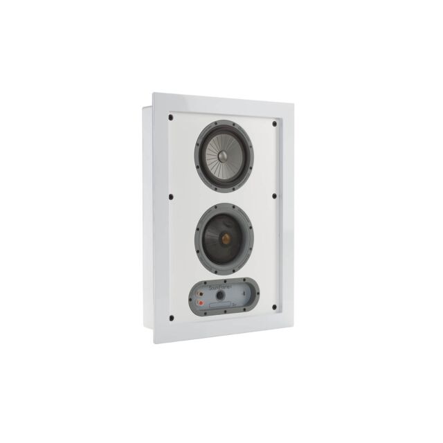 MONITOR AUDIO SOUNDFRAME 1 IN-WALL White Speaker 6” C-Cam Mid/Bass Driver With Rst Ii, 4” Idc Mid-Ra