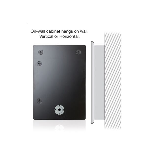 MONITOR AUDIO SOUNDFRAME 1 ON-WALL Black Speaker