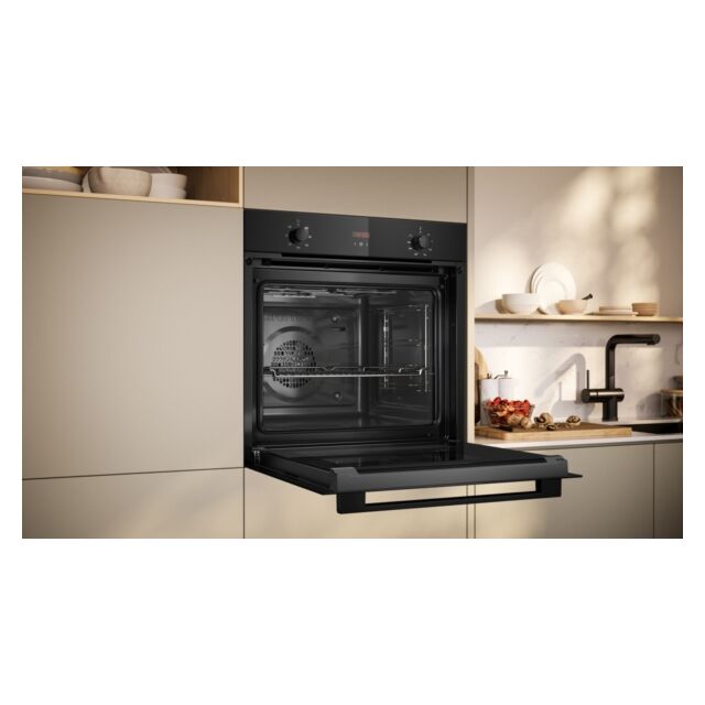 NEFF B1DCC0AK3B Single Oven in Black