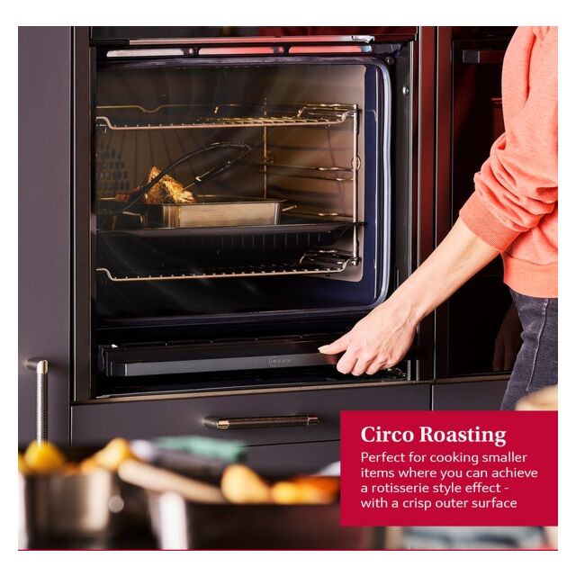 NEFF B1DCC0AK3B Single Oven in Black