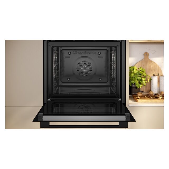 NEFF B2DCG7AK3B Single Pyrolytic Oven in Black