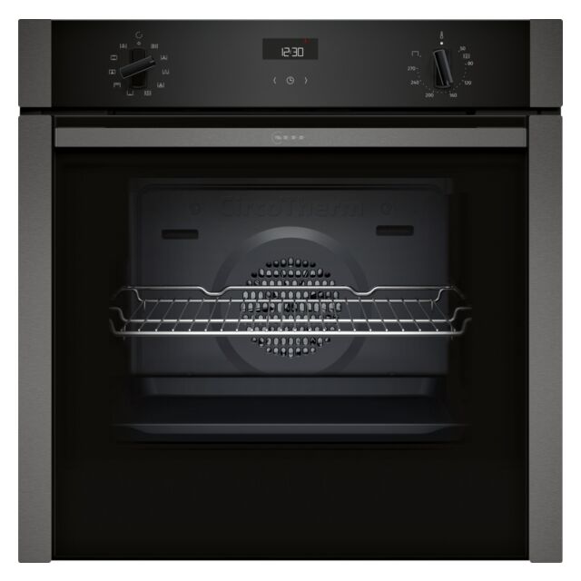 NEFF B3ACE4AG3B N50 Slide and Hide Single Oven