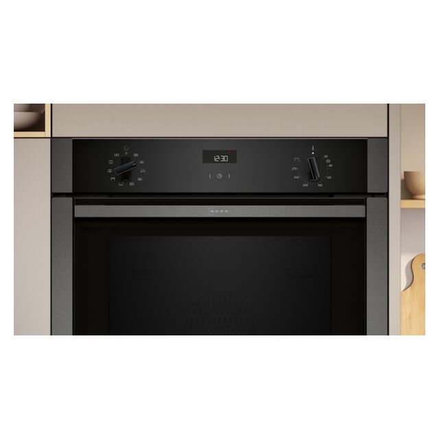 NEFF B3ACE4AG3B N50 Slide and Hide Single Oven