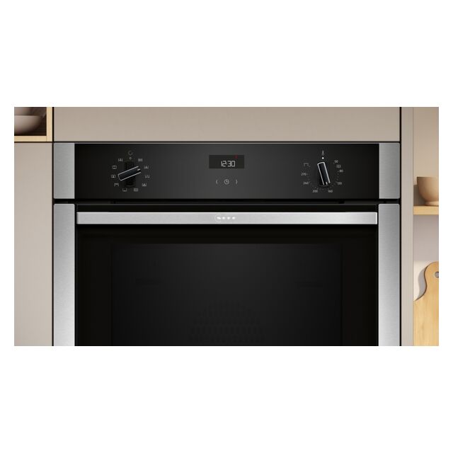 NEFF B3ACE4AN3B N50 Slide and Hide Single Oven