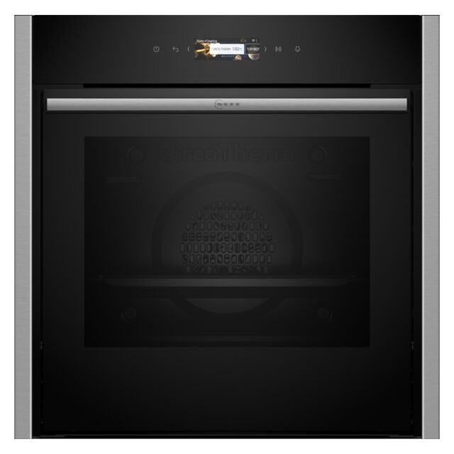 NEFF B54CR71N0B N70 Slide and Hide Pyrolytic Oven 