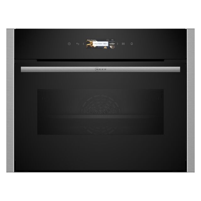 NEFF C24MR21N0B N70 Compact Oven And Microwave Stainless Steel