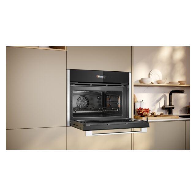 NEFF C24MR21N0B N70 Compact Oven And Microwave Stainless Steel