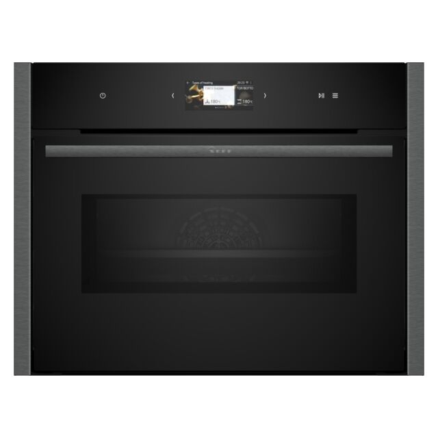 NEFF C24MS71G0B N90 Pyrolytic Compact Oven And Microwave
