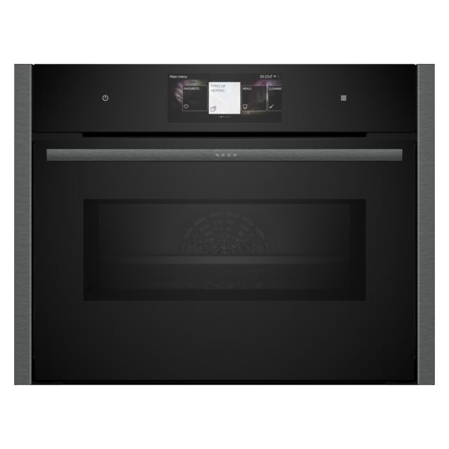 DISCONTINUED NEFF C24MT73G0B N90 Pyrolytic Compact Oven And Microwave