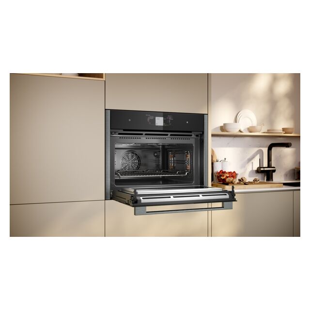 DISCONTINUED NEFF C24MT73G0B N90 Pyrolytic Compact Oven And Microwave