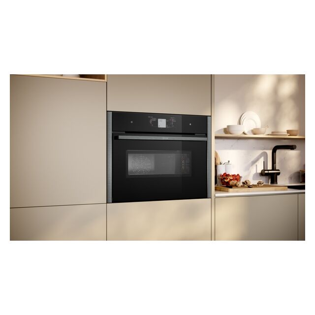 DISCONTINUED NEFF C24MT73G0B N90 Pyrolytic Compact Oven And Microwave