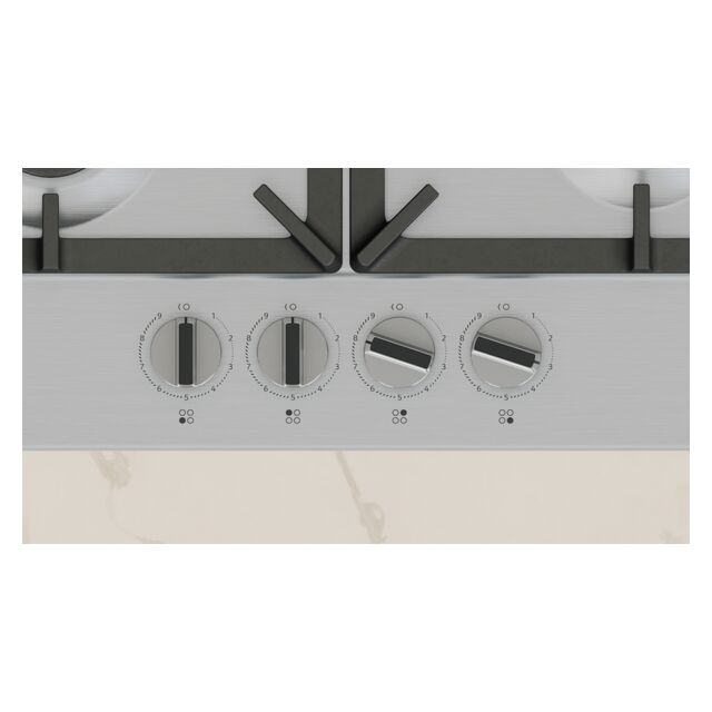 NEFF T26CIP8N0 60cm Gas Hob in Stainless Steel