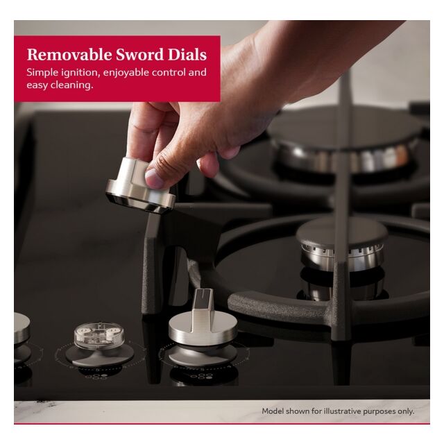 NEFF T26PIP4S0 60cm Gas Hob in Black Glass