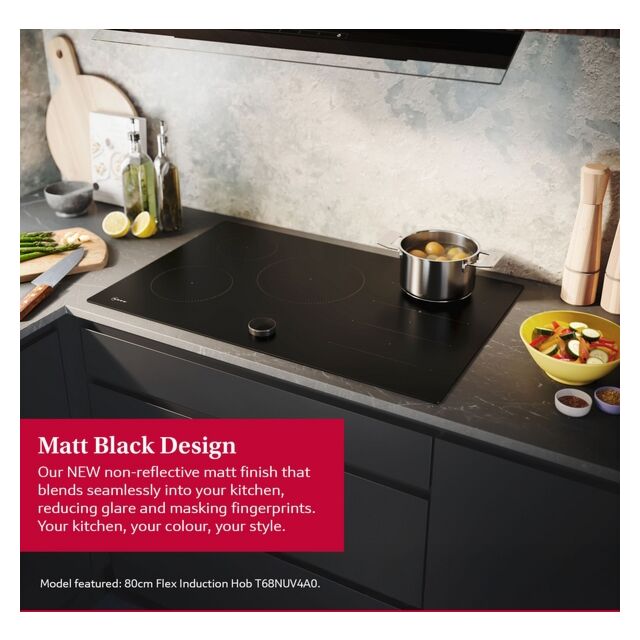 NEFF T66NUX4A0 60cm Matt Black Flex Induction Hob