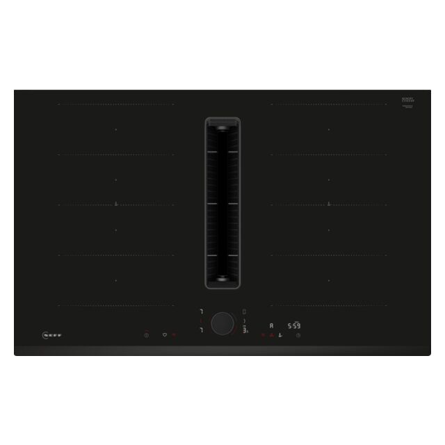NEFF V68FUX4L0 80cm Flex Induction Hob With Integrated Ventilation System