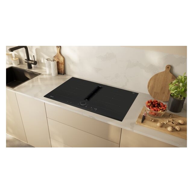 NEFF V68FUX4L0 80cm Flex Induction Hob With Integrated Ventilation System