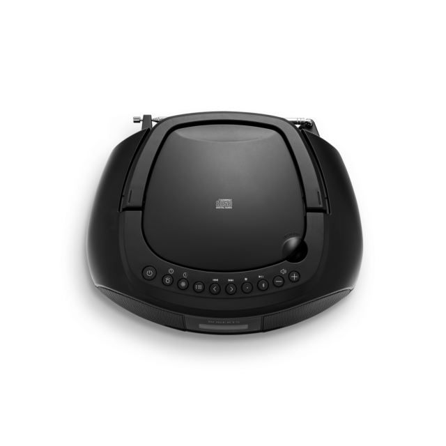 Roberts ZOOMBOX4BK DAB+/FM CD Bluetooth Boombox Black