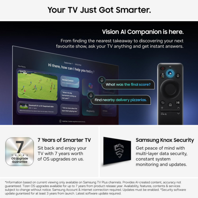 Samsung QE50QN80HAUXXU 50inch 4K Neo QLED Smart TV