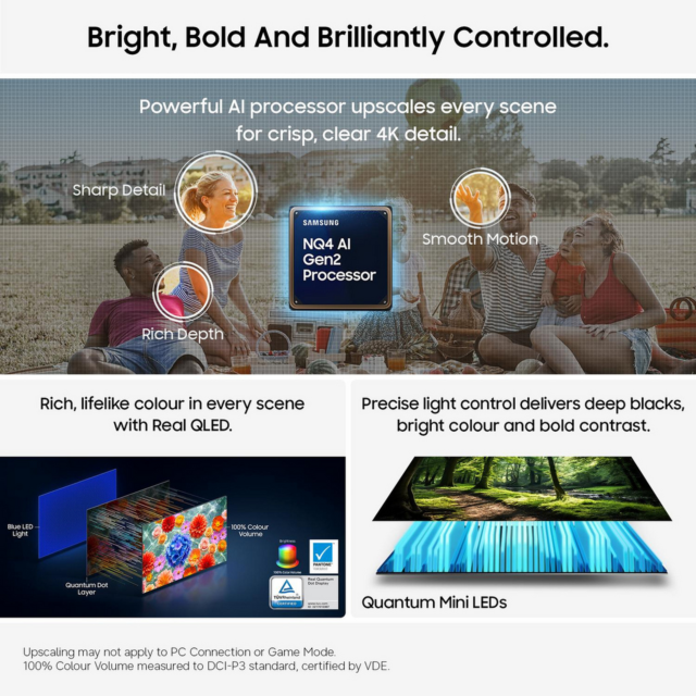 Samsung QE55QN80HAUXXU 55inch 4K Neo QLED Smart TV