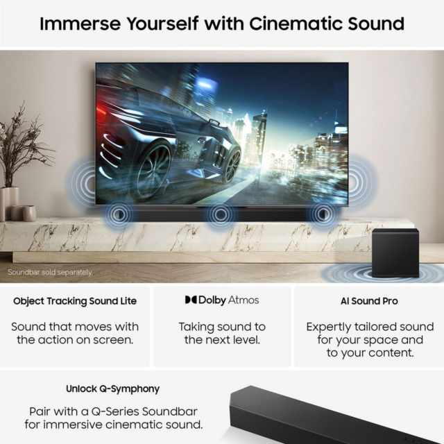 Samsung QE55QN80HAUXXU 55inch 4K Neo QLED Smart TV