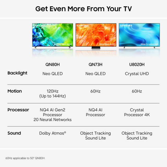 Samsung QE65QN73HAUXXU 65inch 4K Neo QLED AI Smart TV