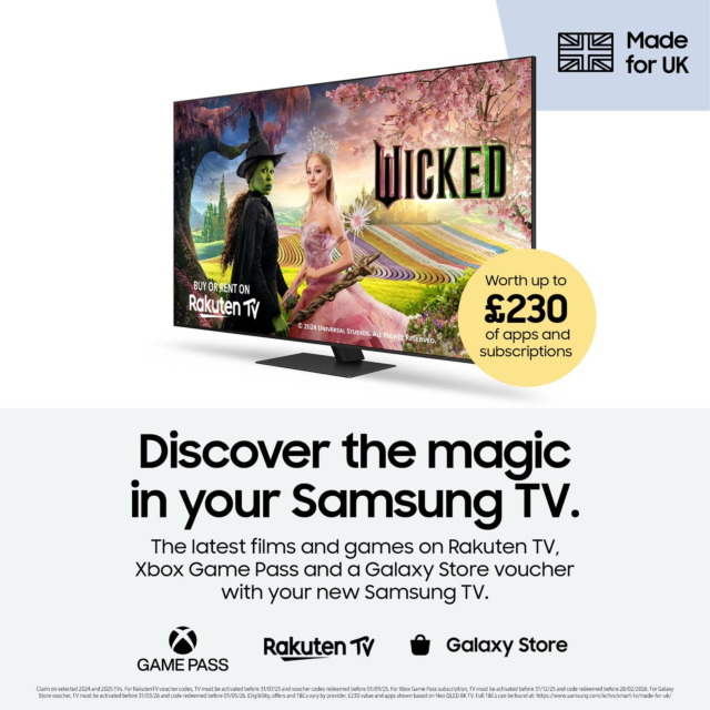 Samsung QE75Q7F2AUXXU 75inch 4K QLED AI Smart TV