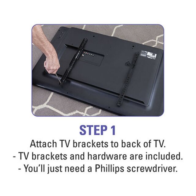 SANUS VTVS1-B2 Swivel TV Base for 32inch to 60inch