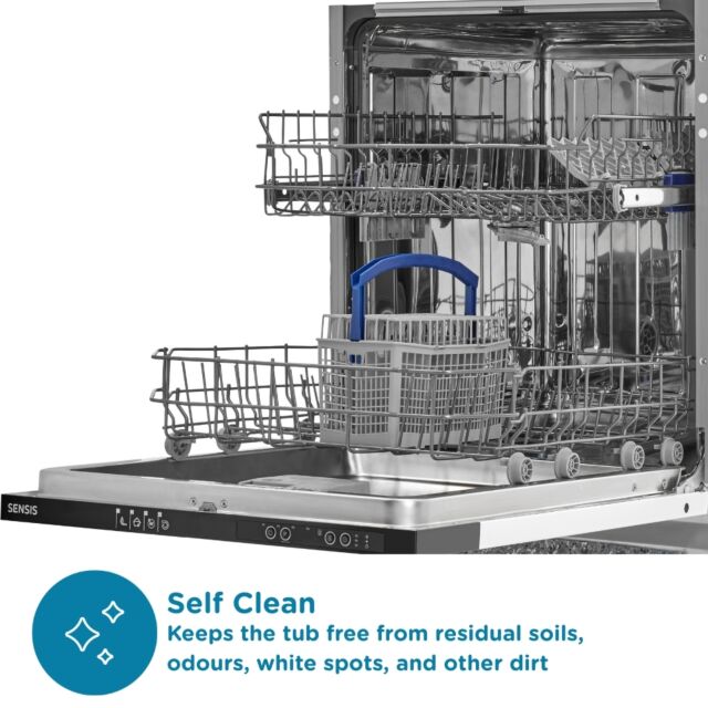 Sensis DWBI0213FSDWA 60cm 13 Place Fully Integrated Dishwasher
