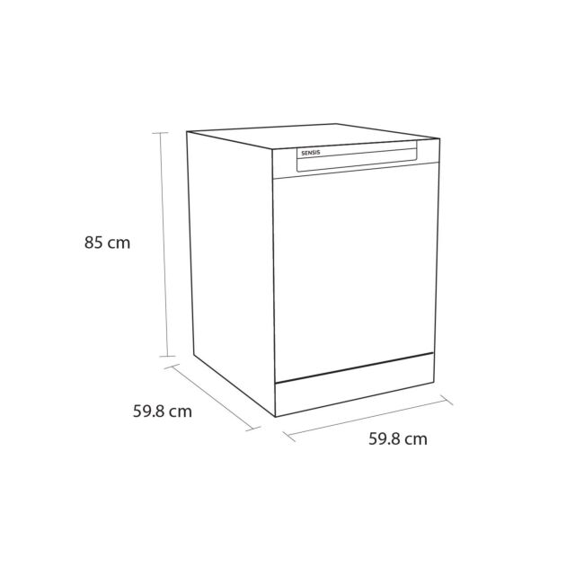 Sensis DWF0114FSDW Dishwasher