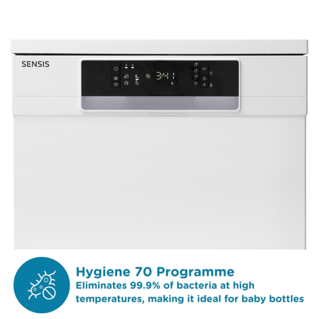 Sensis DWF0214FSDWA Dishwasher White 14 Place Settings