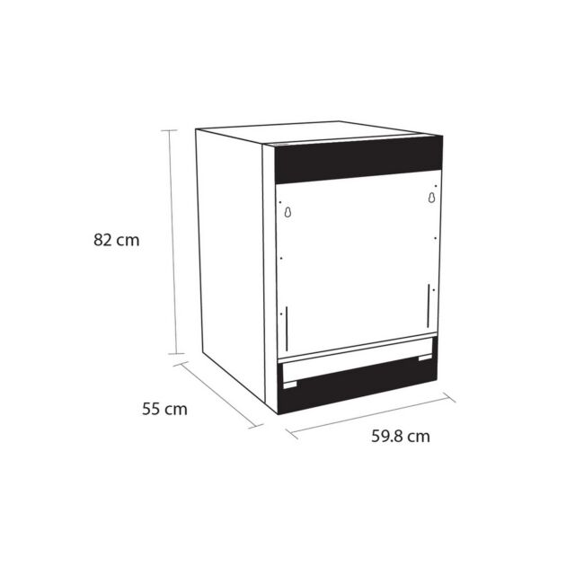 Sensis DWI0113FSDW Integrated Dishwasher