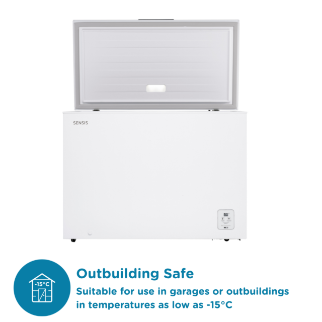 SENSIS RFCHT01F300EW 111cm Chest Freezer