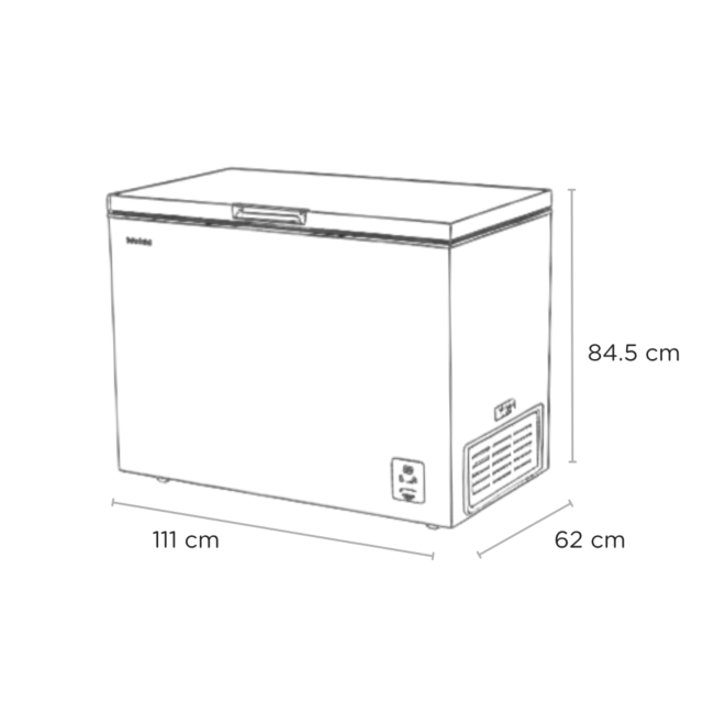 SENSIS RFCHT01F300EW 111cm Chest Freezer