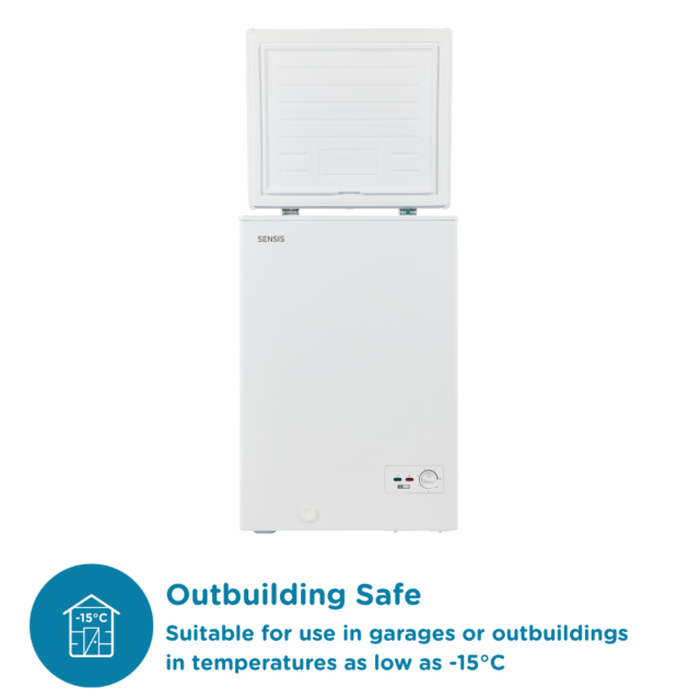 SENSIS RFCHT01F97EW 55cm Chest Freezer