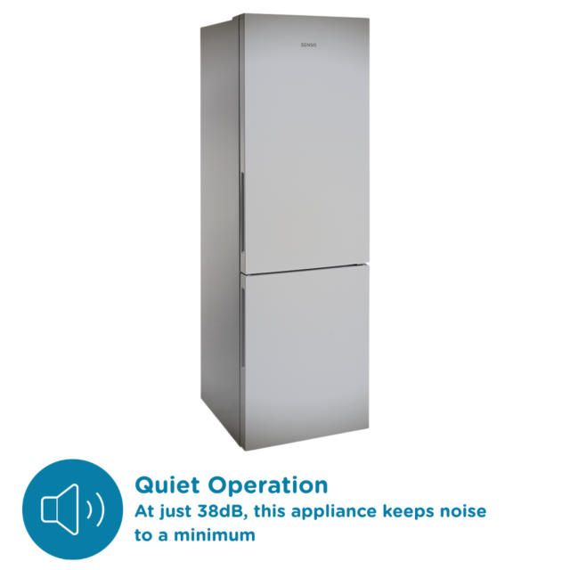 Sensis RFCMF0154ES 54cm No Frost Fridge Freezer Silver