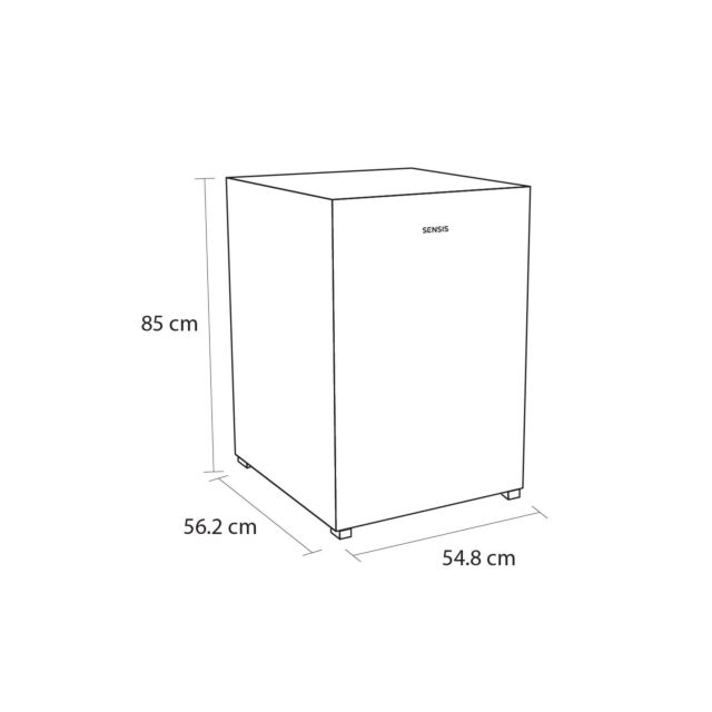 Sensis RFUCF01Z54EW 55cm Undercounter Freezer