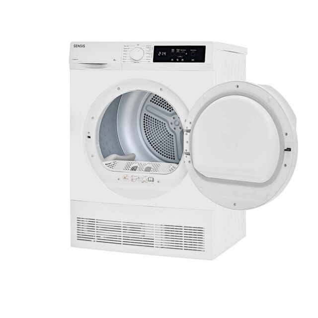 SENSIS TDCF018BW 8kg Tumble Dryer