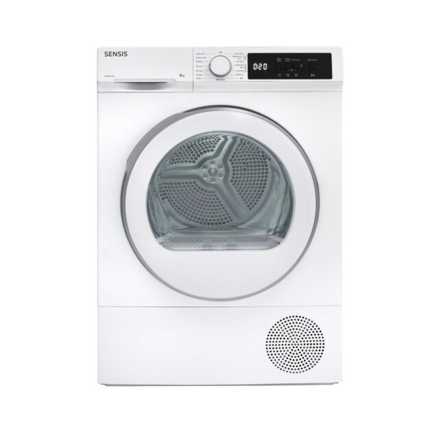 Sensis TDHF018A2W 8kg Heat Pump Tumble Dryer