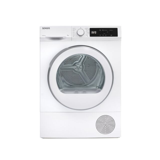 Sensis TDHF019A2W 9kg Heat Pump Tumble Dryer