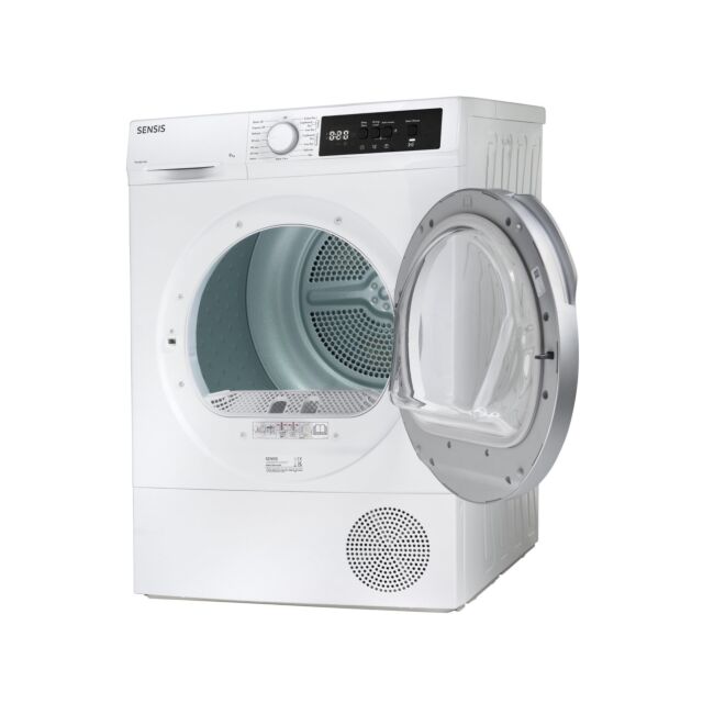 Sensis TDHF019A2W 9kg Heat Pump Tumble Dryer