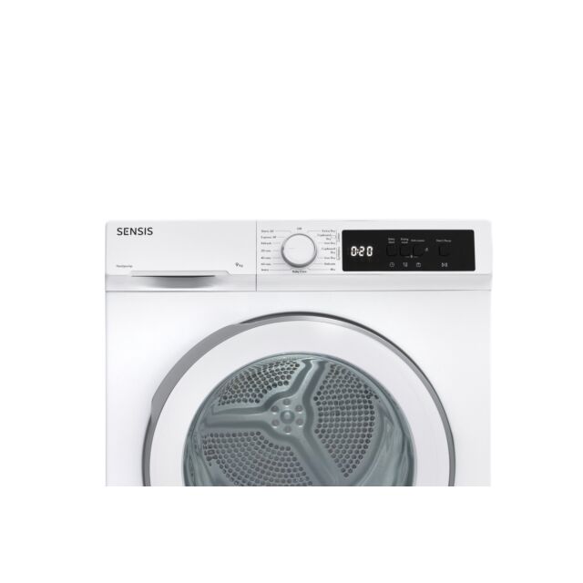 Sensis TDHF019A2W 9kg Heat Pump Tumble Dryer