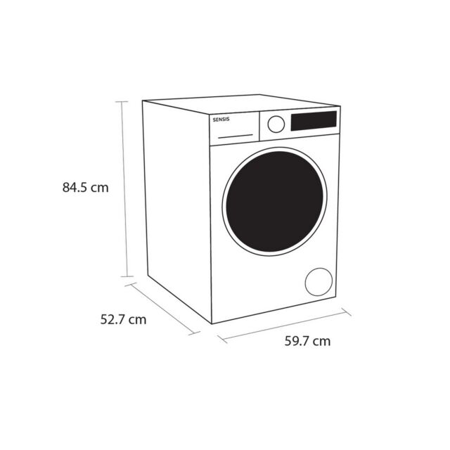 SENSIS WDF018514AW 8Kg/5Kg 1400 Spin Washer Dryer