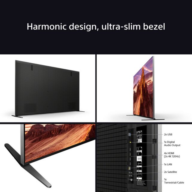 SONY K65XR90PU 65inch BRAVIA 9 QLED 4K TV