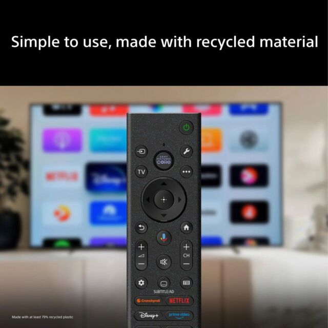Sony K75S25M2PB BRAVIA 2 II 75 Inch 4K HDR LED Google TV Black