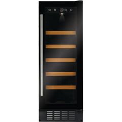 CDA FWC304BL Wine Cooler Black 30cm Wide Freestanding/Under Counter
