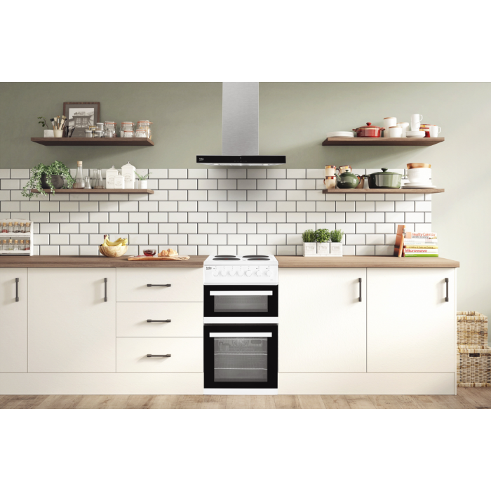 Dacombes of Wimborne Buy the BEKO EDP503W 50Cm Sealed Plate Double Oven at Dacombes of Wimborne Dorset. Dorset s Award Winning Television Washing Machine Audio Fridge Freezer Oven Cooker Supplier
