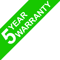 5 Year Warranty